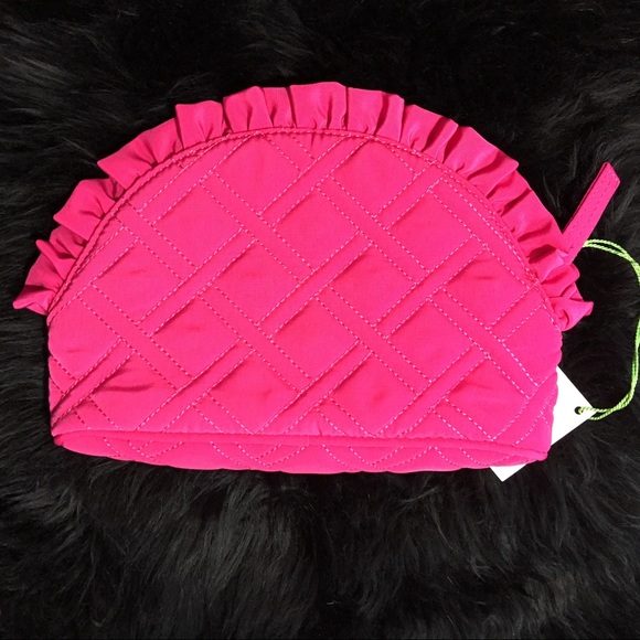 ‼️ SOLD ‼️Vera Bradley Cosmetic Makeup Case Pink - Picture 2 of 8